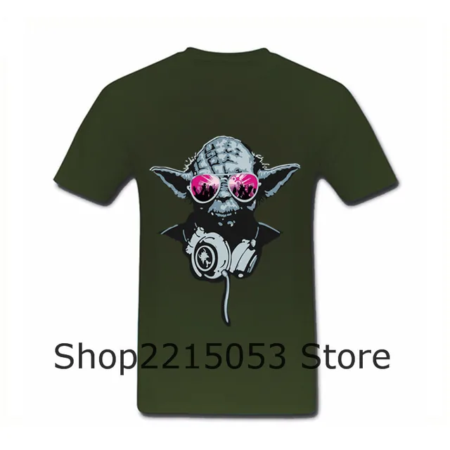 yoda headphones t shirt