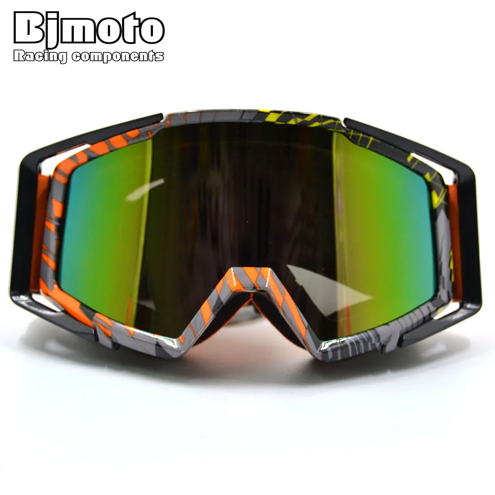 BJMOTO Универсальные мужские и женские мотоциклетные защитные спортивные внедорожные очки для мотокросса очки для мотоцикла Dirt Bike MX лыжные очки