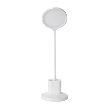 

Eye Caring Bedroom Stepless Dimming LED Desk Lamp Flexible Adjustable Brightness Home USB Rechargeable Multifunction Gooseneck