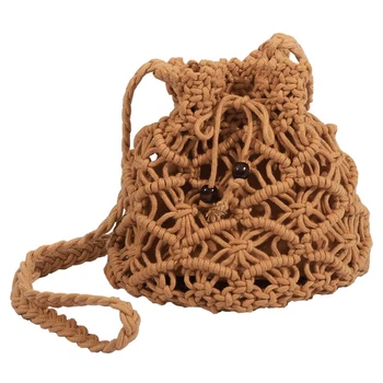 

Fashion Simple Women's Bag Handmade Retro Beach Bag