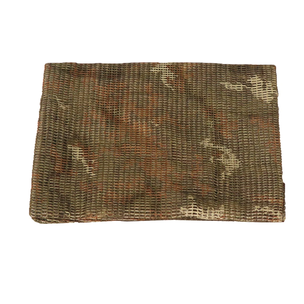 5pcs Scrim Net Commando Hunting Camouflage Face Veil Scarf Netting Camo