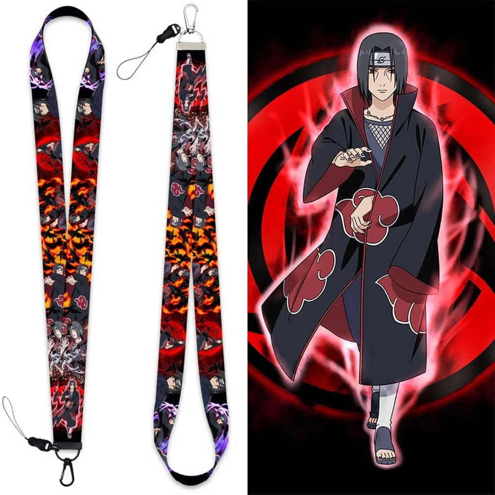 Брелок косплей-костюм Akatsuki Itachi аксессуары для аниме ремешок на шею телефона