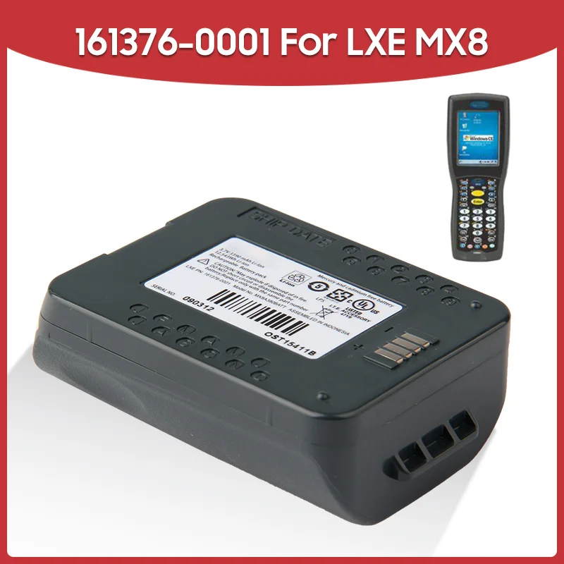 

Original Replacement Battery 161376-0001 For Honeywell LXE MX8 3390mAh Mobile Handheld Computer Replacement Battery