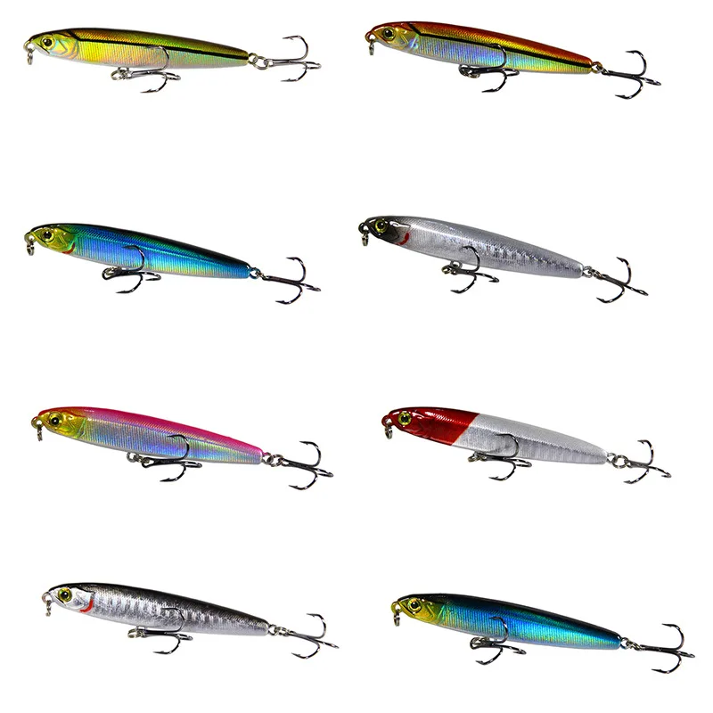 Карандаш Lure14g18g 80 мм 100 мм Гольян рыболовные приманки твердая приманка Высокое качество вибрирующий светильник джиггинг японские рыболовные снасти