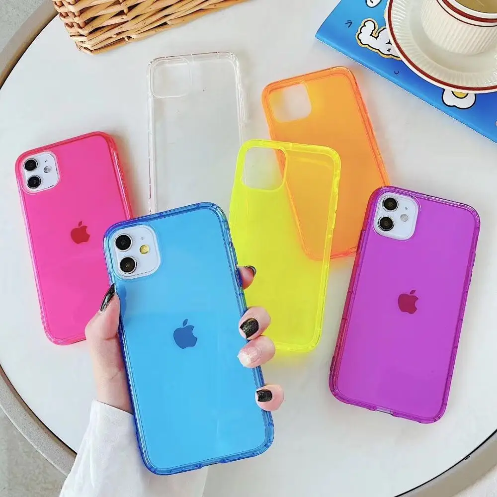 Модный переливающийся силиконовый прозрачный ТПУ чехол для телефона ORYKSZ iphone X XR XS