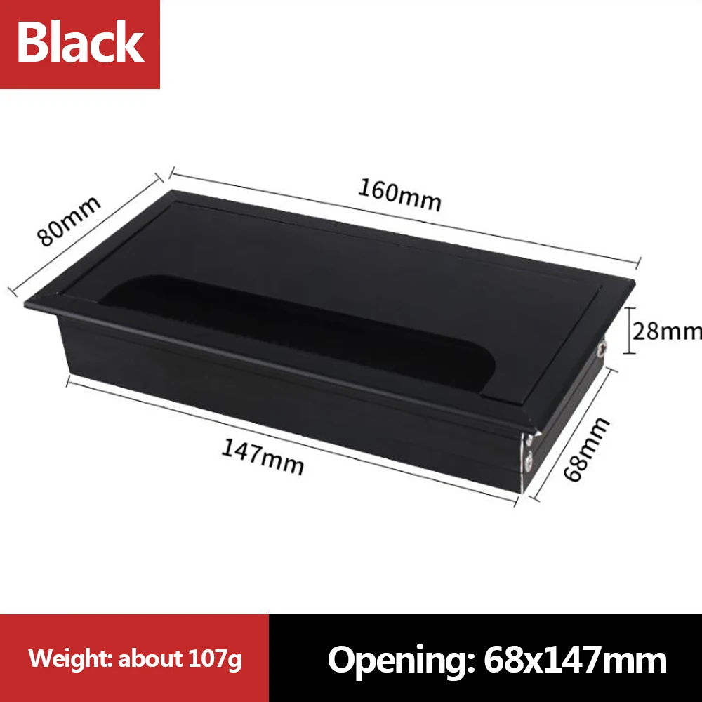 Black-80x160mm