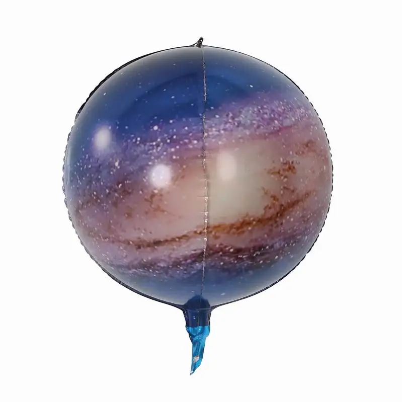 22 inch 4D Round Space Earth Dawn Starry Sky Aluminum Foil Balloon Wedding Decoration Birthday Party Helium Ballon Supplies