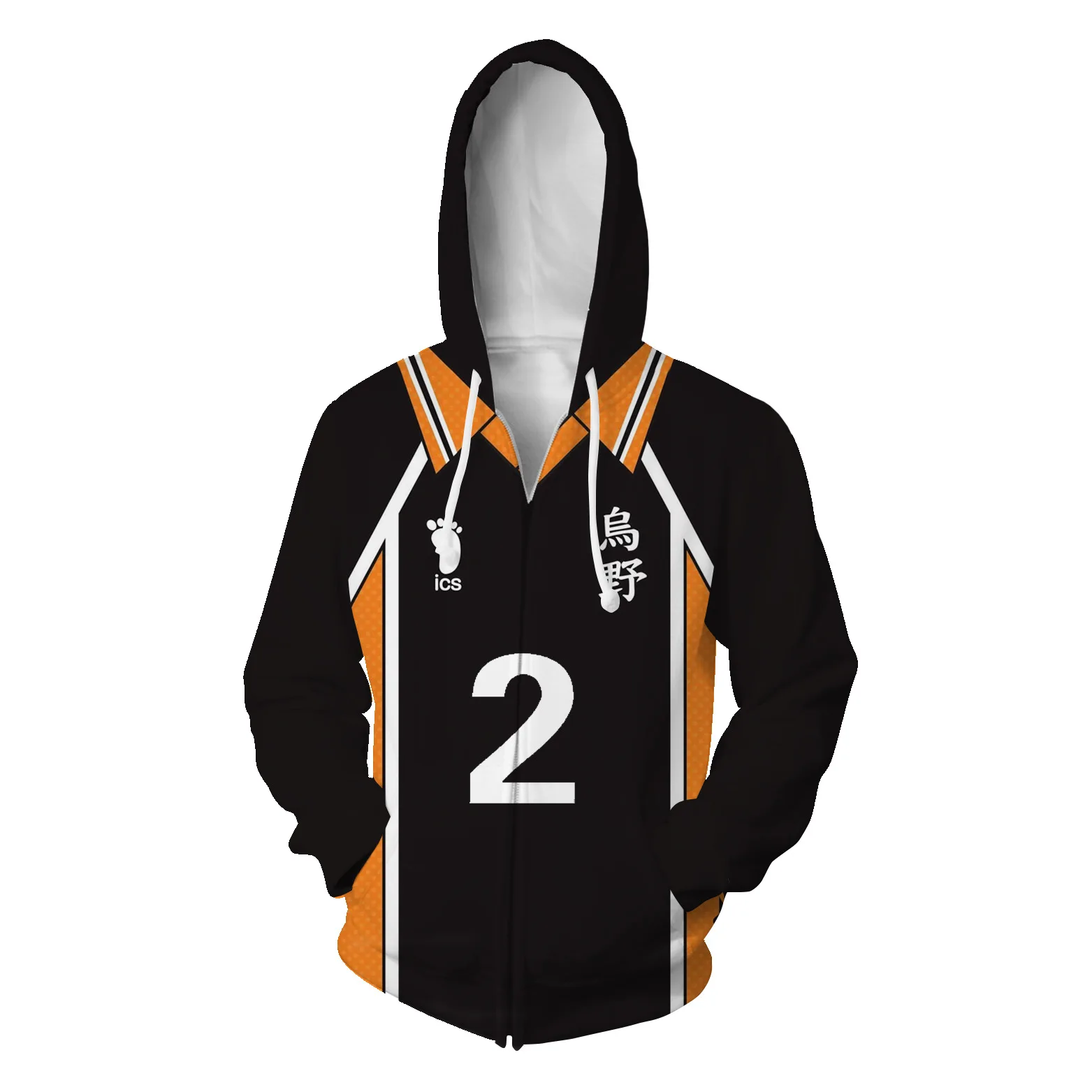 

Haikyuu! Hoodie Karasuno 3D Anime Volleyball Junior pullover Men Women Streetwear Sweatshirt Cartoon Leisure Clothes Autumn Coat