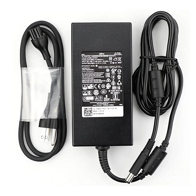 

New Original 180W type c Latitude Ac Adapter For Dell Alienware 13 R3 15 15 R2 15 R3 17 17 R2 17 R3 Charger Power Supply