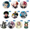 Mode mon héros académique Anime périphérique dessin animé rond acrylique Badge à collectionner broches bouton Badges sac accessoires ► Photo 1/6