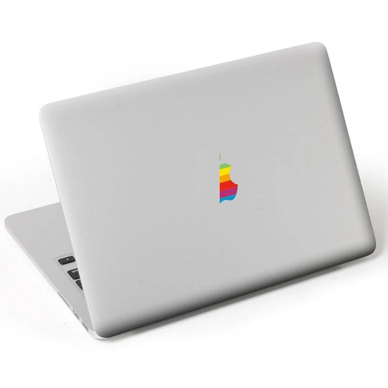 Новый чехол для компьютера ноутбука наклейки логотип наклейки для MacBook 11 12 13 14 15 15,6 цвет apple Компьютер логотип кожи тетрадь Стикеры