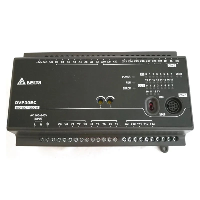 Дельта DVP30EC00R3 DVP30EC00T3 PLC EC3 серии 100-240VAC 18DI 12DO транзистор выходное реле выход
