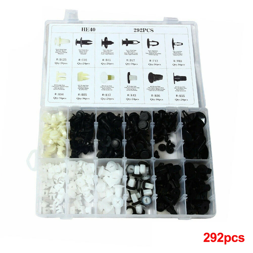 292 шт. клипса для автомобильного крепления смешанный фиксатор кузова автомобиля