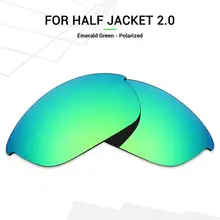 Mryok поляризованные Сменные линзы для Оукли полукуртка 2,0 солнцезащитные очки изумрудно-зеленый