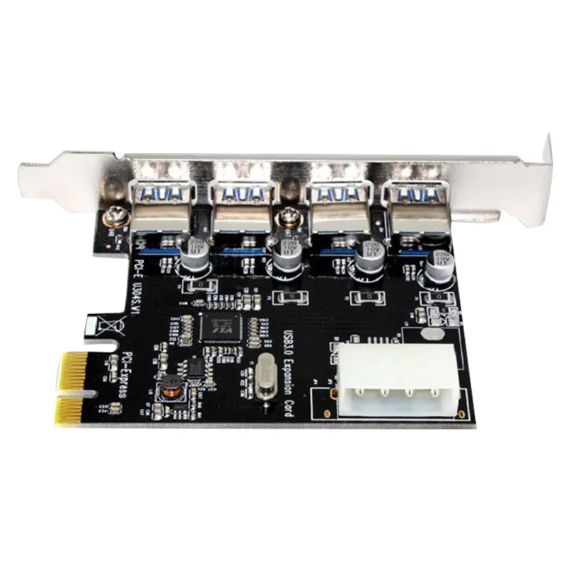 3,0 PCI-E к USB переходная карта 4-портовый USB зарядное устройство встроенный настольные карты расширения FKU66
