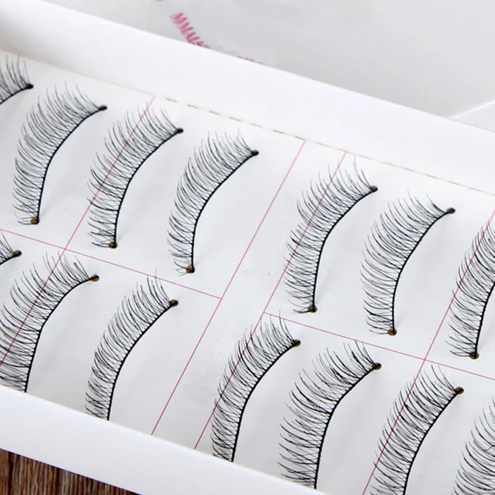 

Handmade False Eyelashes Cool Eyelashes Cotton Black Stalk