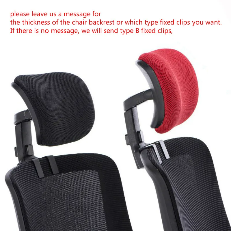  Office Computer Adjustable Headrest Swivel Lifting Chair Neck Protection Pillow Office Chair Access