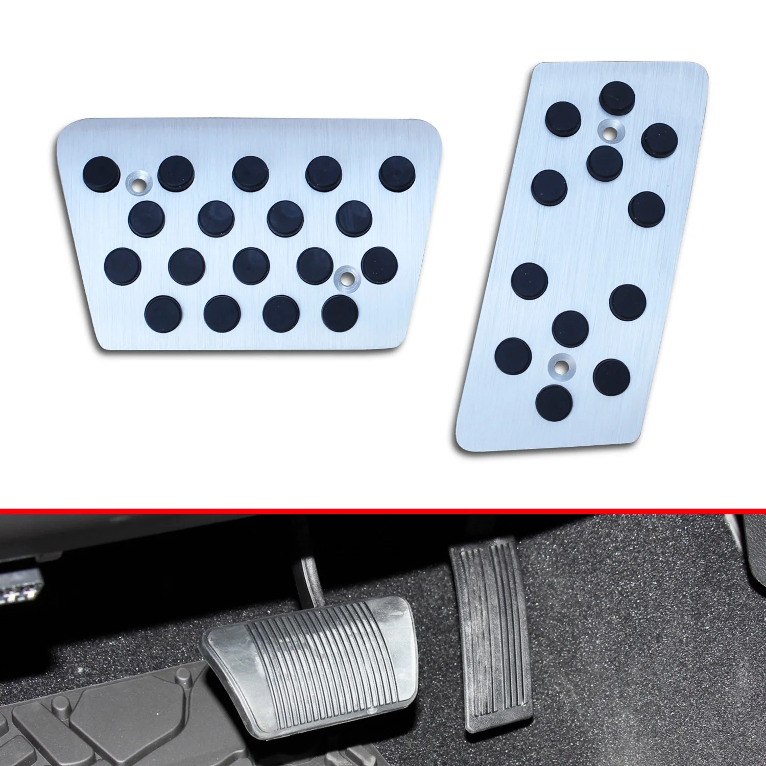 Автомобильная ножная педаль топливная газовая тормозная колодка чехол подходит