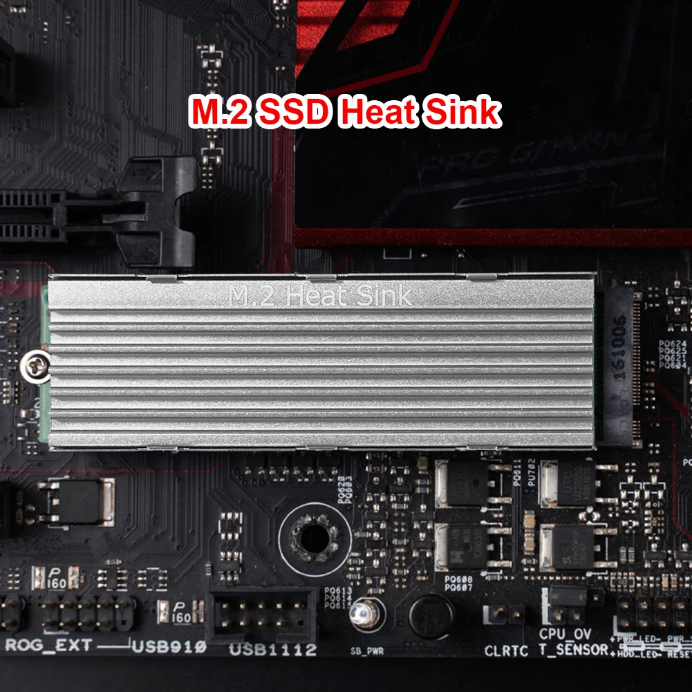 M.2 2280 nvme ssd radiador dissipador de