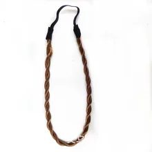 Напрямую от производителя, в западном стиле, 1,0 P материал, двойная Многожильная витая резинки для волос, горячая Распродажа для жгута, косички, головной убор