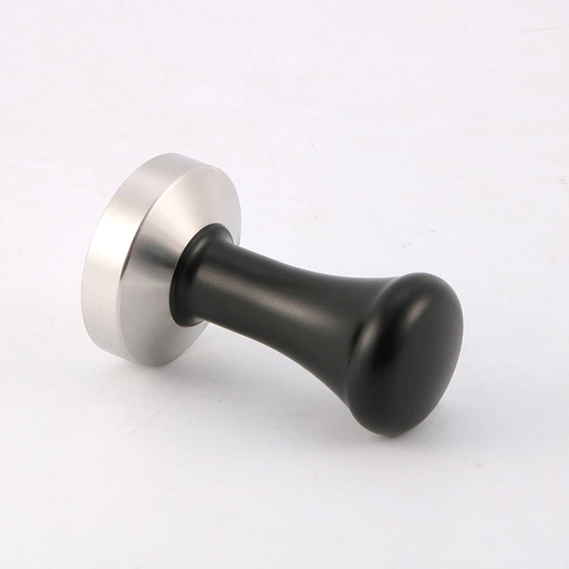 New Arrivals 58mm Stainless Steel Coffee Tamper Base Aluminum Handle Barista Espresso Customized Accessory Tools