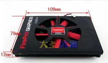 

Original AMD FirePro V4900 W600 ATI V4900 W600 professional graphics card graphics fan PLA6010S12H