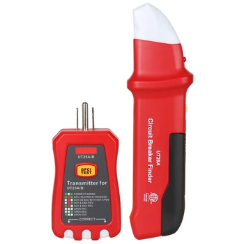 

Digital Circuit Breaker Finder Sensitivity Adjustable Socket Tester Diagnostic-Tool for Home FAS6