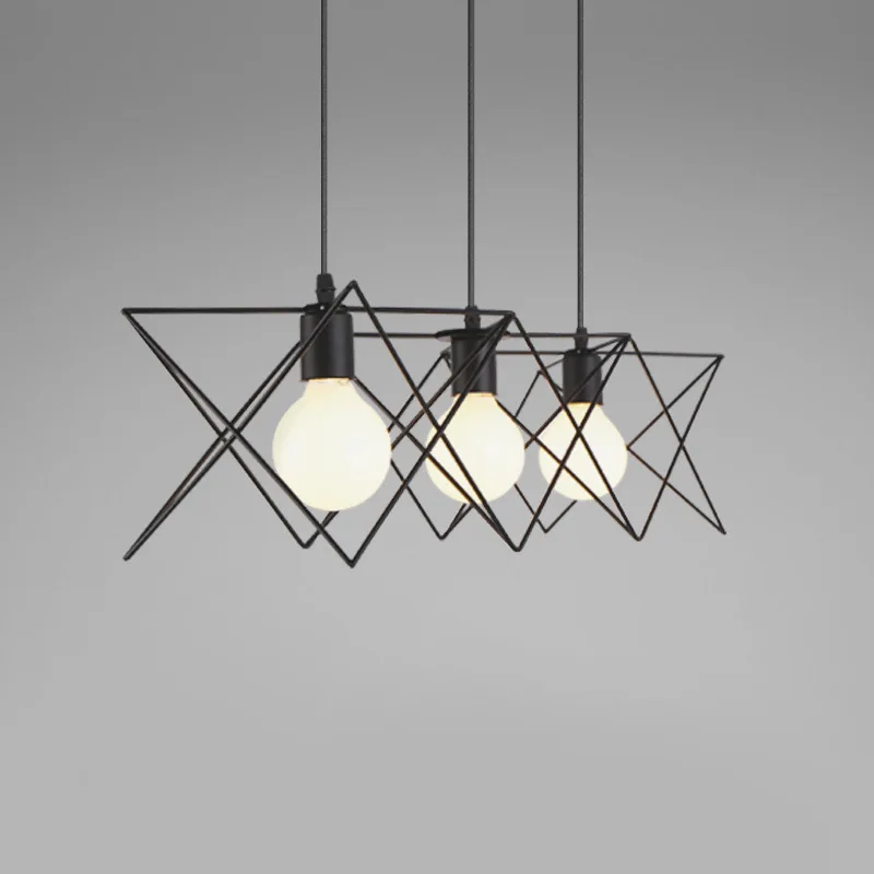 

Modern Minimalist Industrial-Style Iron Droplight Creative Bar Exhibition Hall Library Restaurant Small Droplight Manufacturers