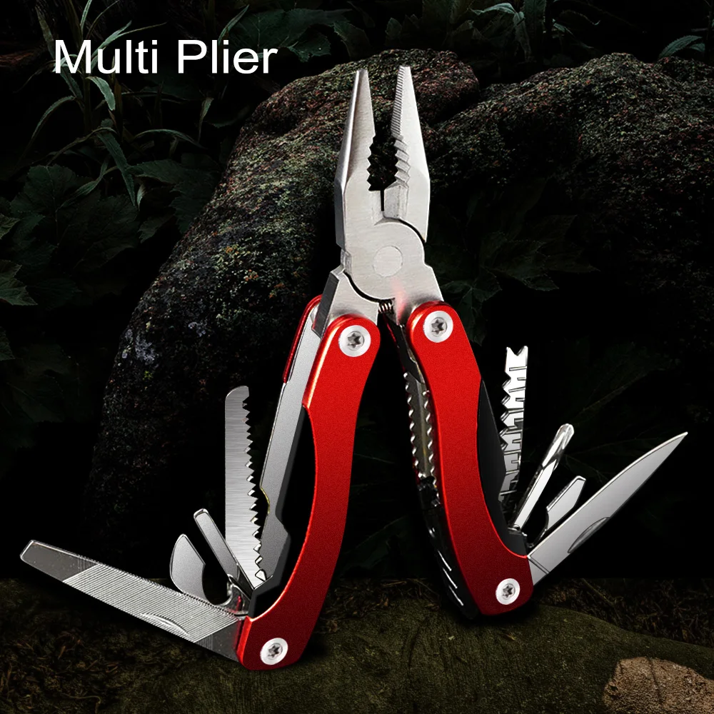 

Pliers Multitool Electrical Wire Cable Cutter Multi Tool Plier Navaja Multiherramienta Camping Survival Hunting Folding Knife