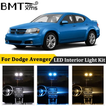 

BMTxms Canbus No Error Car LED Interior Map Dome Trunk License Plate lamp light Kit For Dodge Avenger 1995-2014 Auto Lighting