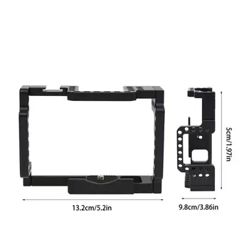 

Camera Cage for Canon- EOS M50 CNC DLSR Case Cold Shoe Mount Expansion Cover K92F