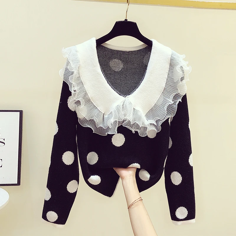 2020 New Autumn Winter Sweet Tops Women Pullovers