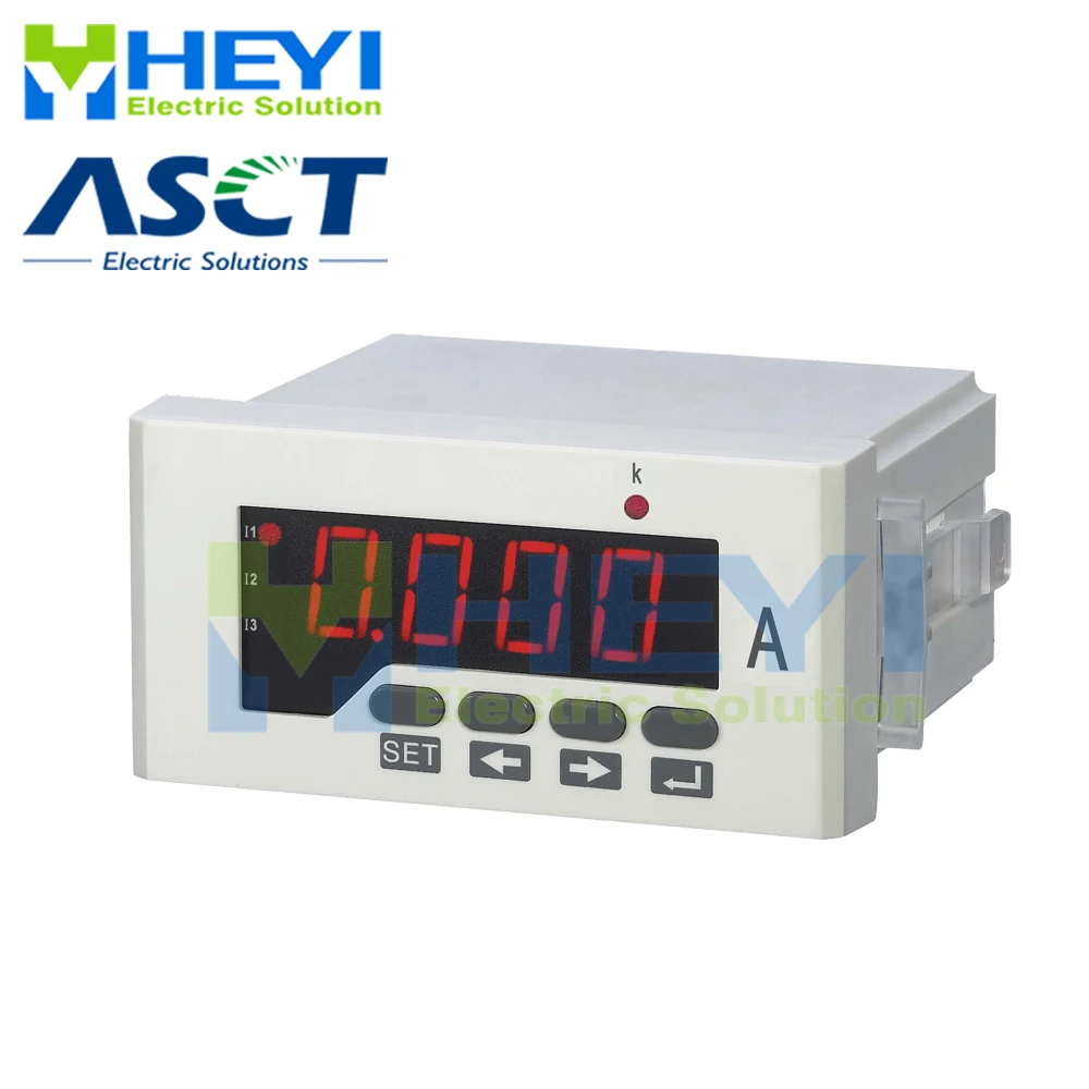 LED Three phase digital ampere meter HY-3AA series ac Class 0.5 current | Инструменты