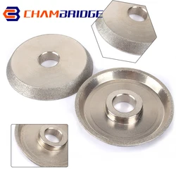 Disque de meulage en diamant galvanisé, coupe 3 pouces 78mm, 45 °, disque circulaire en acier au tungstène, outil rotatif de polissage 