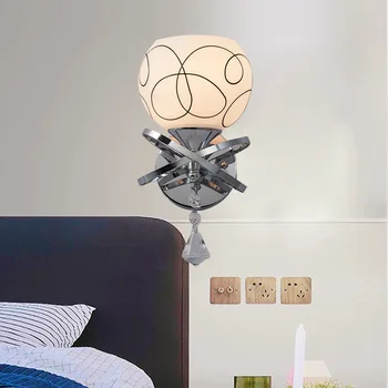 

2020 Real Lamparas De Pared Luminaire Personality Designer Wall Lamp Home Sitting Room Corridor Light Luxury Bowknot Adornment