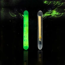 50pcs 4.5*40mm Fishing Float Fluorescent Lightstick Light Night Float Rod Lights Dark Glow Stick For Fishing Float Dropshipping