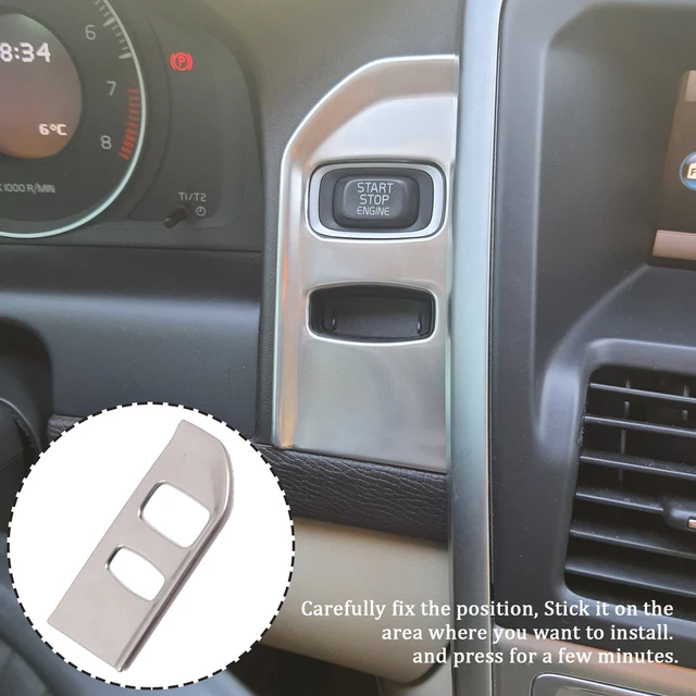 볼보 XC60를 위한 자동차 스타일링 크롬 열쇠 구멍 장식 프레임과 키홀 장식 커버