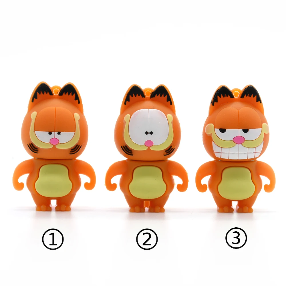 

Garfield cartoon usb flash drive 32GB 64GB 16GB 8GB 4GB cute pendrive 256GB 128GB animal memory flash stick pen drive u stick