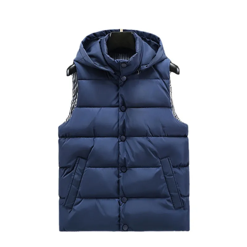 

autumn winter 5 solid color hoodies vest coat patchwork couple loose outwear