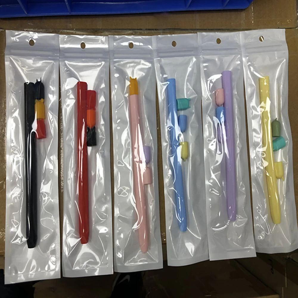 For Apple IPad Pencil 1 2 Pencil2 Tablet Touch Pen TPU Soft Silicone Protective Tip Cover Screen Stylus Anti-scratch Nib Case