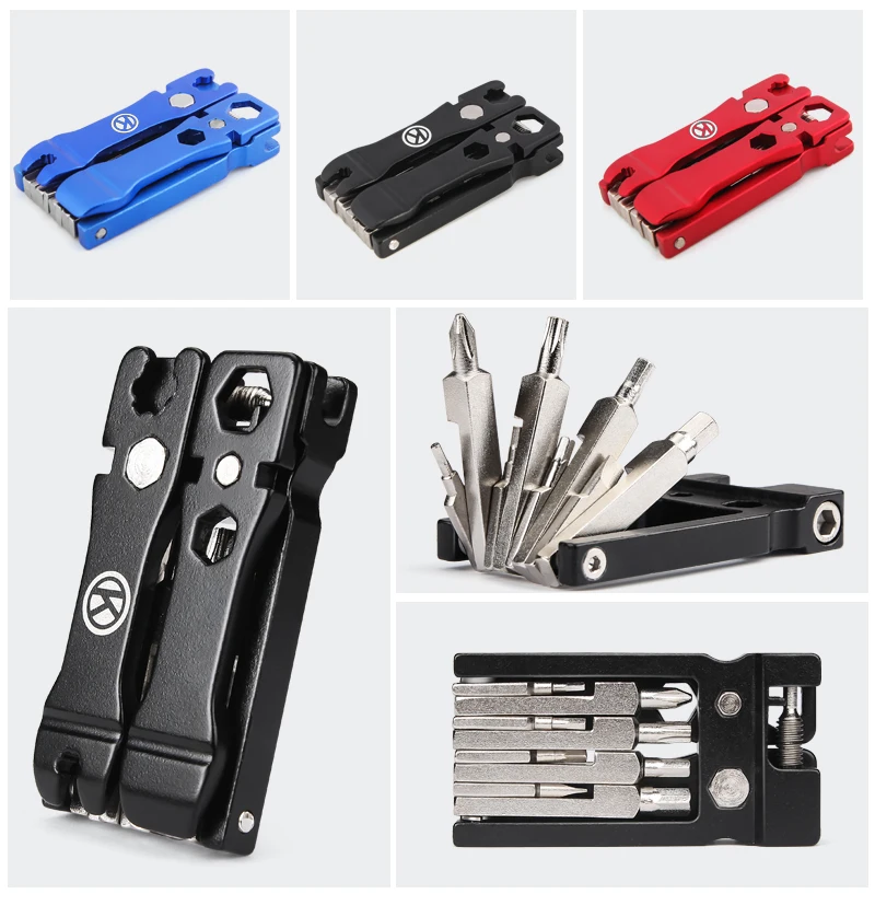 Bicycle Repair Tools Kit Hex Spoke Cycling Screwdrivers Tool Tyre Lever Allen Wrench MTB Mountain Bike Multitool Cycling tools