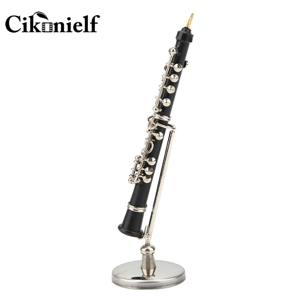 Мини Oboe модель музыкальный инструмент украшения дисплей подарки|Статуэтки и