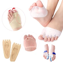 Coussinets orthèses en Silicone pour les orteils et les doigts, orthèses pour corriger les oignons, les Hallux Valgus et les pieds, outil de pédicure