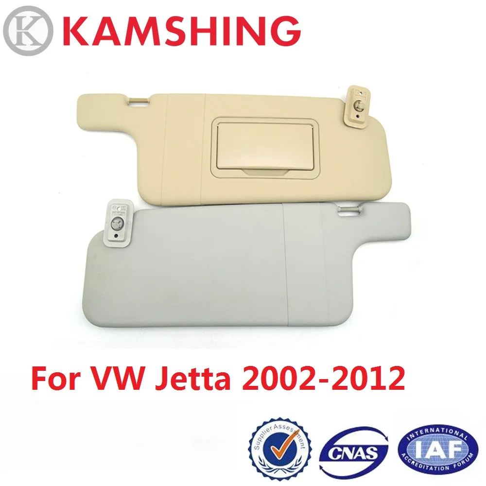 Capqx 1pcs For Vw Jetta 20022012 Car Interior Sun Visor Front Sun