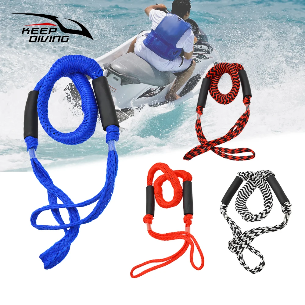 4 Foot Bungee Dock Line Mooring Stretch Rope Quick Docking Boat Bungee Dock Line Stretching