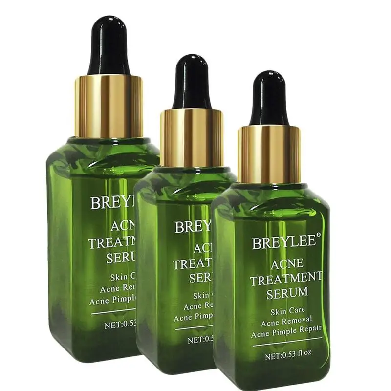 BREYLEE Acne Treatment Serum Face Facial Essence Anti Acne Scar Removal Cream Skin Care Whitening Repair Pimple Remover