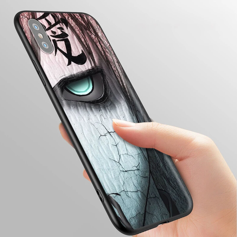 Мягкий силиконовый чехол YIMAOC Naruto Gaara для iPhone 12 Mini 11 Pro XS Max XR X 8 7 6 6S Plus 5 5S SE|Бамперы| |