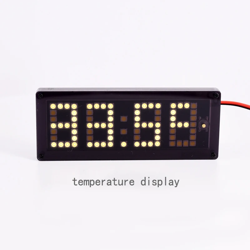 Автомобильные часы DIY таймер вольтметр светодиодный датчик температуры