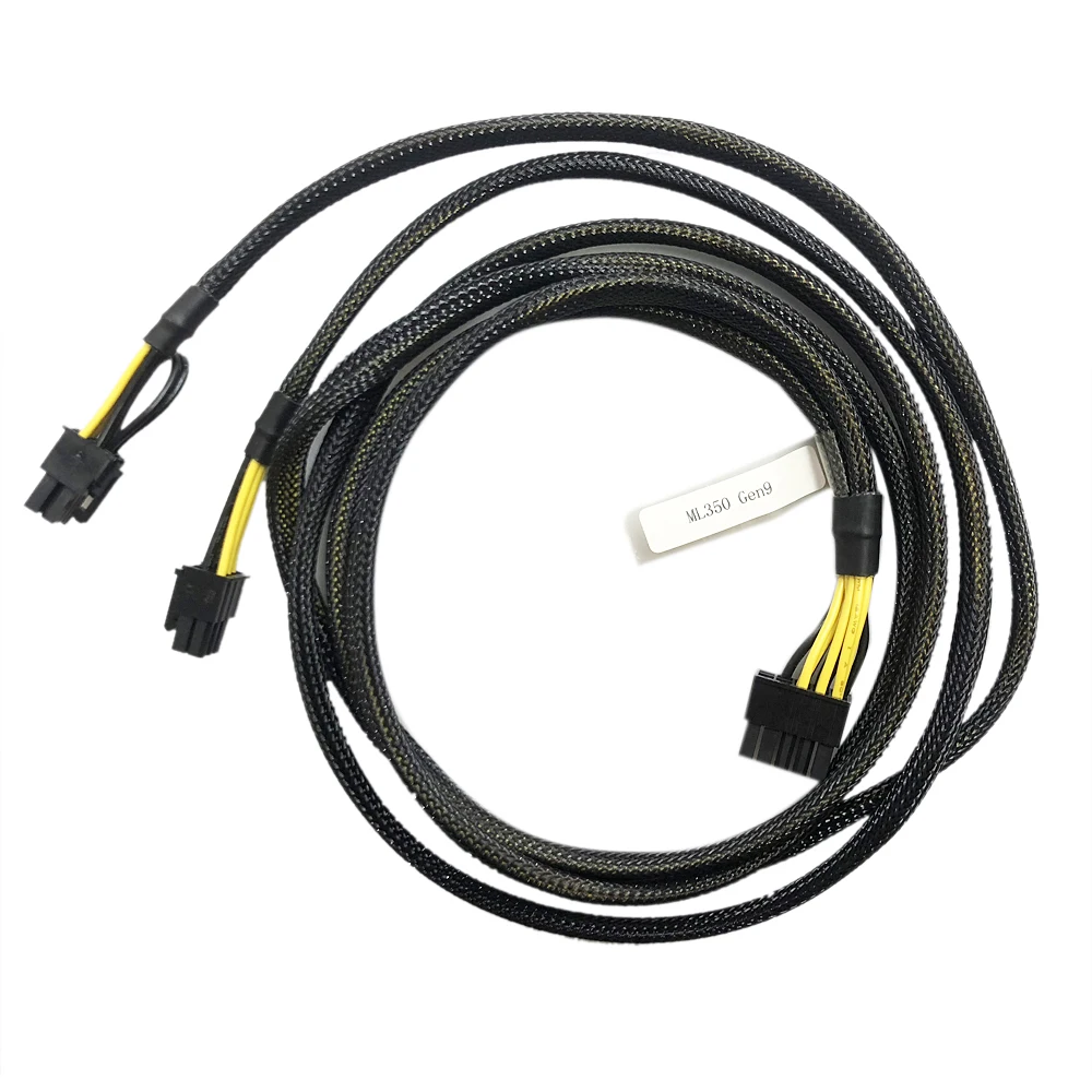 

10pin to 6+8pin Power Adapter Cable for HP ML350 G9 and GPU 120cm