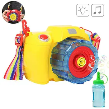 

Bubble Camera Camera Bubble Machine Automatic Light Music Electric Children Blowing Bubbles Play